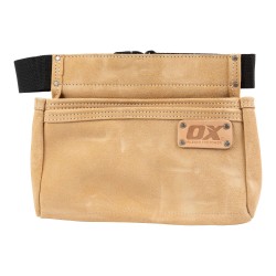  OX Trade Heavy Duty Suede Leather 2 Pocket Nail Bag OX-T265102