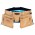  OX Trade Heavy Duty Suede Leather Double Pocket Tool Belt OX-T265202