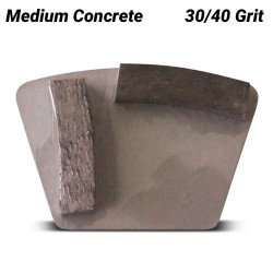 Flextool 30/40 Grit Quick-Fit Medium Concrete Grinding Shoe FT124648-UNIT