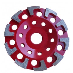 Diamond Cup Wheel to Suit Festool and Protool 130mm/25mm Bore Blue 35/40 Grit