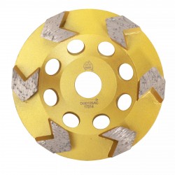DTA Arrow Cup 125mm Coarse Grinding Disc DGD125AC