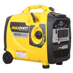 MaxWatt 4000W Petrol Inverter Generator with Electric Start MX2500IS