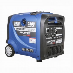 MaxWatt 4000W Petrol Inverter Generator with Electric Start MX3000IY