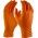 Maxisafe Shield Heavy Duty Nitrile with Diamond Grip Medium Orange Glove GNO208-M