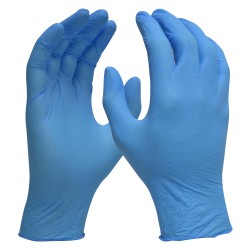 Maxisafe Eco-Shield Blue Nitrile Unpowdered Medium Glove GNE220-M