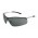 Maxisafe Boston Smoke Safety Glasses, Metal Frame, Anti-fog EBO378