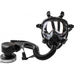 Maxisafe CleanAir PAPR Belt Mounted Full Face Mask RPA539a