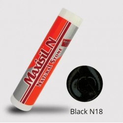 Maxisil Silicone N - Natural Stone Black N18