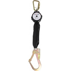 Maxisafe 2M lanyard Self Retractable Carabiner Aluminium Hook ZMIC02