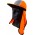 Maxisafe Neck Flap Orange Cap HCO571