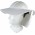 Maxisafe Neck Flap Brim Hat HBS558-W