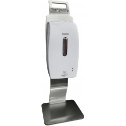 Maxisafe Portable Stainless Steel Gel Sanitiser Dispenser Stand TCS1016
