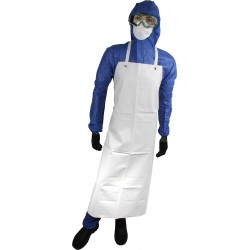 Maxisafe PVC Apron White 980 x 1200mm CPA630