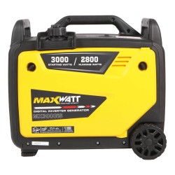 Maxwatt 3000 Watt Recoil Start Inverter Generator MX3000IS