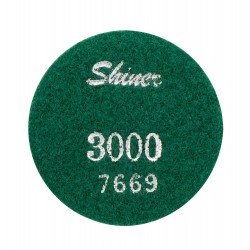 Thor Tools 3” (76mm), 10mm Shiner 3000 Grit Polishing Resin Pads RSP763000A