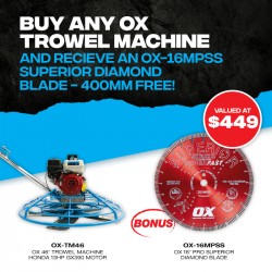 OX Tools OX-TM46/13 46" 13hp Honda GX390 Trowel Machine
