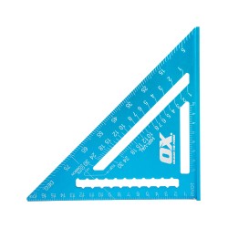 OX Tools Professional 12-Inch / 300mm Aluminium Rafter Square OX-P506530