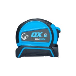 OX Tools Trade 8m Double Locking Tape Measure OX-T505208