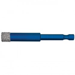 Mexco Wax Filled Hex Fit Tile Drill Bits 12mm - A10VBDB12