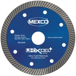 Mexco Ultra Hard Plus Diamond Blade 125 x 1.2 x 22.23mm - UHXCEL12522TF