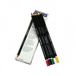 Italdiamant Staedtler China Graph Black Pencils - ASPENB