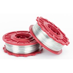 Rapidtool Rt-40a/Rt-60a Galvanised 95m Tie Wire Carton - 50 Coils - TWG-50A