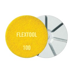 Flextool 80 x 9" Yellow 100 Grit BladeTec Dry Polishing Resins - FT100492-UNIT
