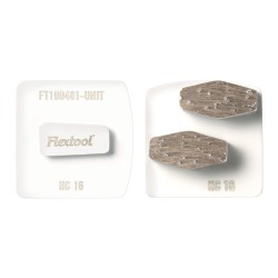 Flextool 16 Grit BladeTec Easy Lock White Grinding Shoes - FT100481-UNIT