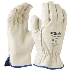 Maxisafe Premium Beige Rigger Medium Glove, Retail Carded - GRP141-09C