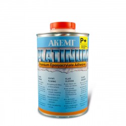 Akemi Adhesive Tube 900ml Platinum P+ Flowing Adhesive Clear - 10726