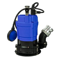 Claytech 12m Head, 120 L/min Puddle Sucker Pump with CamLock - CLA-BLUESUB05-PS