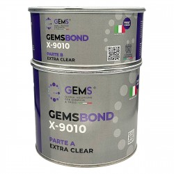 Gems Italia Gemsbond Epoxy X 9010 Extra Clear 3kg