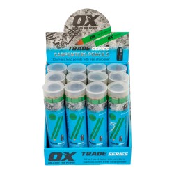 OX Hard Green Carpenters Pencils - 10pk