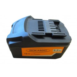 Rokamat Battery Pack 18v 5.2AH Lithium-ion Battery