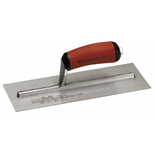 Marshalltown Finishing Trowel - 406 X 102 - Carbon - Durasoft - MTMXS66D - 13249