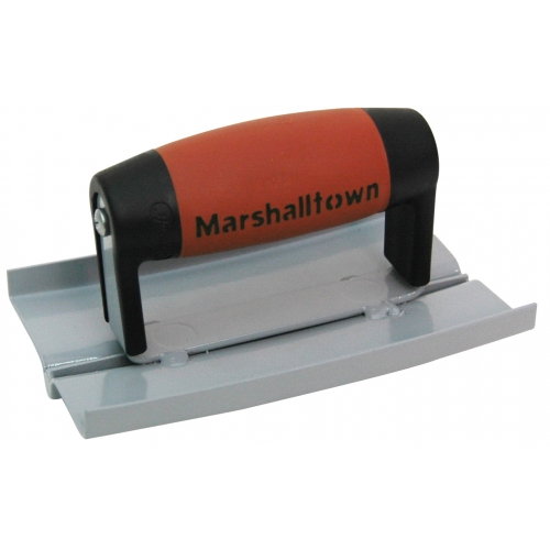 Marshalltown Ss Rocker Groover 150 X 90 X 6mm Rad,13mm Deep - Durasoft Handle - MT1790D - 11790