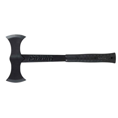 Estwing Black Double Bit Axe - 43cm Overall - Nylon Grip