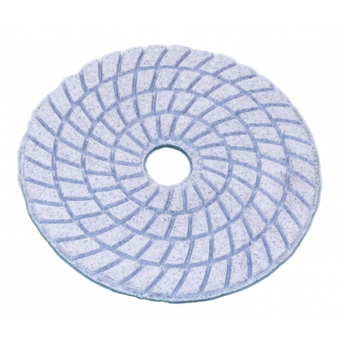 Dry Polishing White Pads For Concrete 100mm 1500# Grit Thor-2699