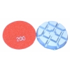 Inscribed Square-type Dry Conerete Floor Polishing Pads 80mm 200# Grit THOR-2704