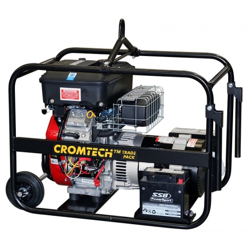 Cromtech GEN10-8000 Electric Start Generator Trade Pack TG100BPET