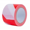 OX 75mm x 100m Red/White Double Sided Barrier Tape - 20/Box OX-S243210