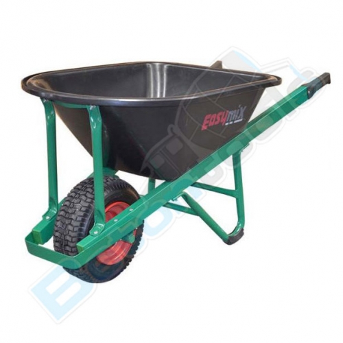 Easymix Green Barrow with Poly Tray W800P-HSGWAS