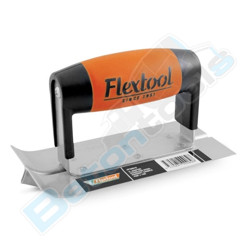Flextool Steel Vee Jointer Trowel ProSoft Handle FT43001S-UNIT 152L X 75W X 10D