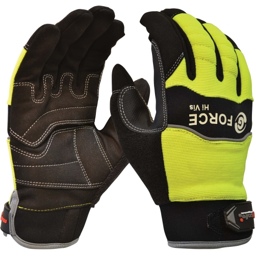 Maxisafe G-Force HiVis Mechanics Large Glove GMY277-10