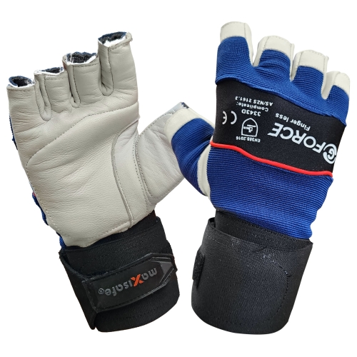 Maxisafe G-Force Fingerless Anti Vibration XLarge Gloves GMG294-11