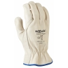 Maxisafe Premium Beige Rigger Small Green Gloves GRP141-08