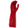 Maxisafe Red PVC 45cm Gauntlet GPR122