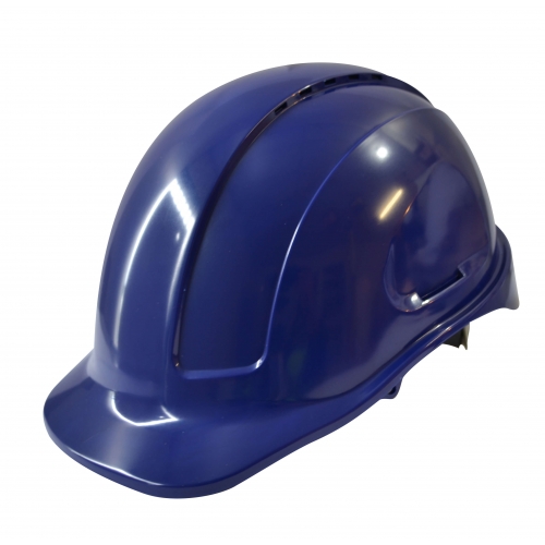 Maxisafe MAXIGUARD Vented Sliplock Harness Blue Hard Hat HVS590-BL