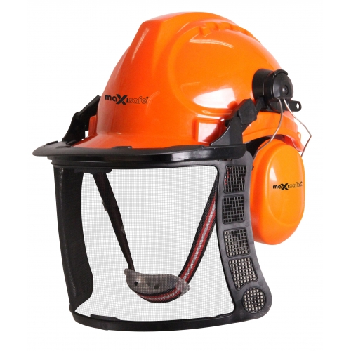 Maxisafe Forestry Kit with Mesh Visor & Muffs Complete HFK563