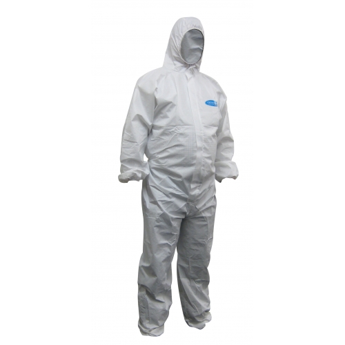 Maxisafe ‘Koolguard’ Laminated Disposable White 2XLarge Coverall COT619-2XL